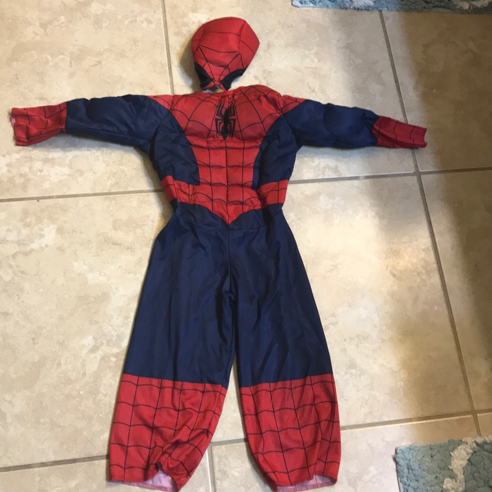 Toddler Boys Muscle Spider-Man Costume